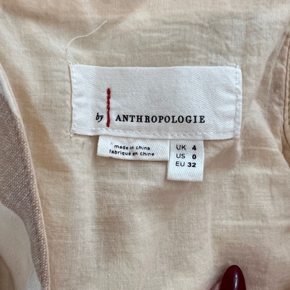 Anthropologie Linen Jumpsuit - Picture 5 of 5